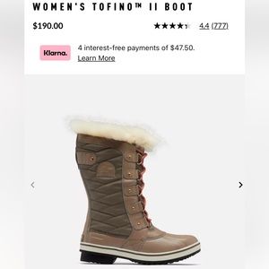 BRAND NEW!! Sorel Snow Boots (women’s)